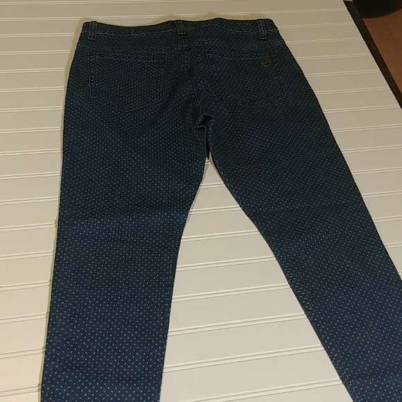 Michael Kors Polka Dot Skinny Jeans - Picture 7 of 12